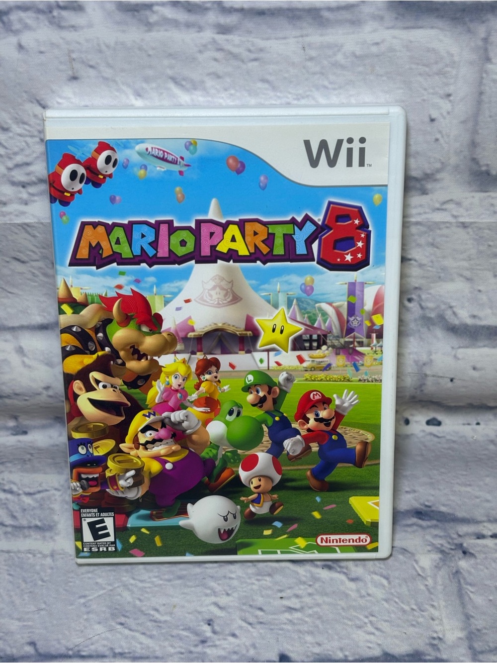 Mario Party 8 (Nintendo Wii, 2007) With Manual And Case Tested